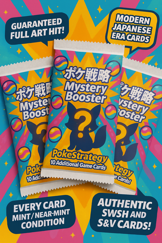 Pokemon Japanese Mystery Booster Pack