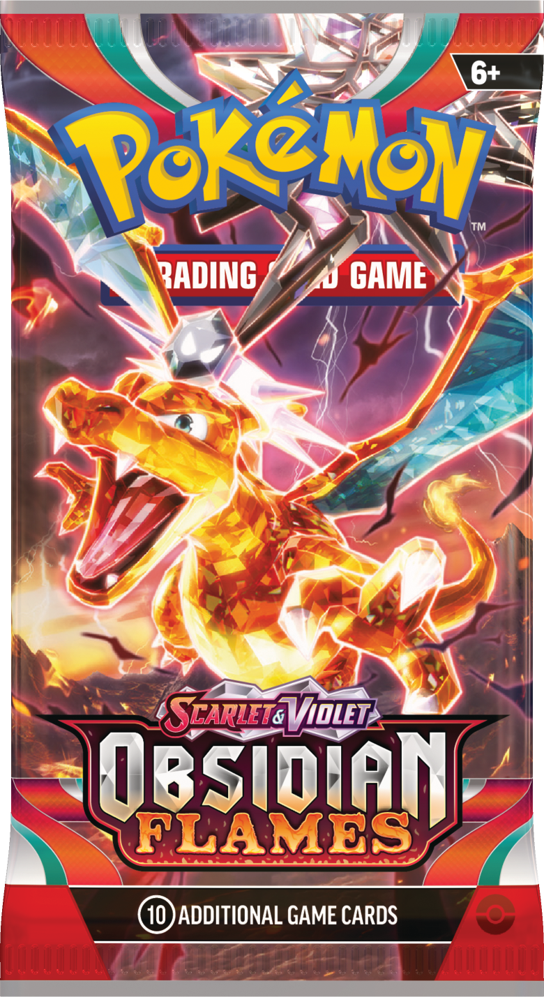 Pokémon TCG: Obsidian Flames Booster Packs x3