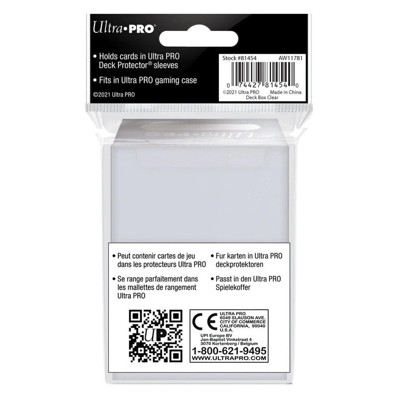 Ultra PRO Clear Deck Box