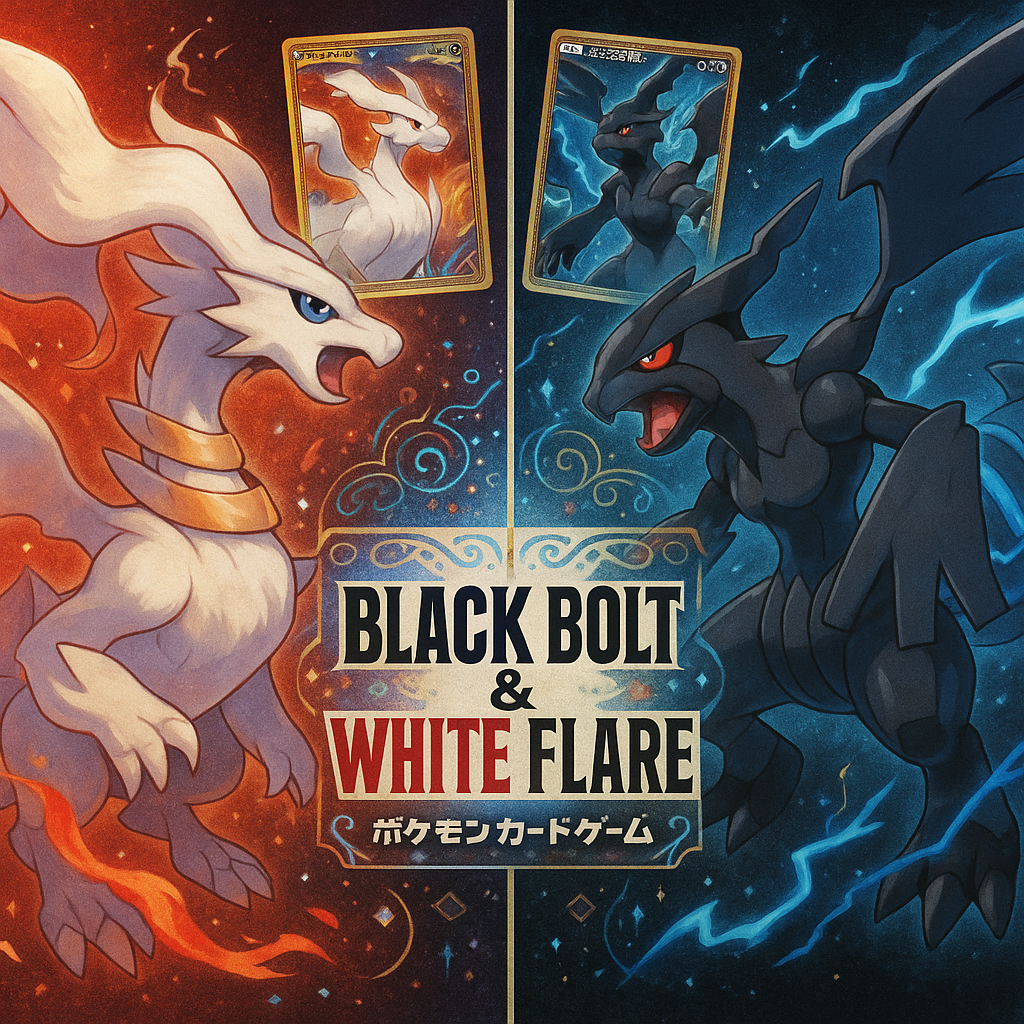 Unova Reborn: Black Bolt & White Flare Lands in Japan & Heads West