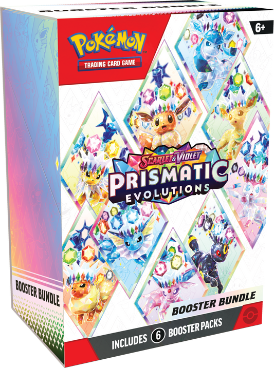 Pokémon TCG: Scarlet & Violet – Prismatic Evolutions Booster Bundle