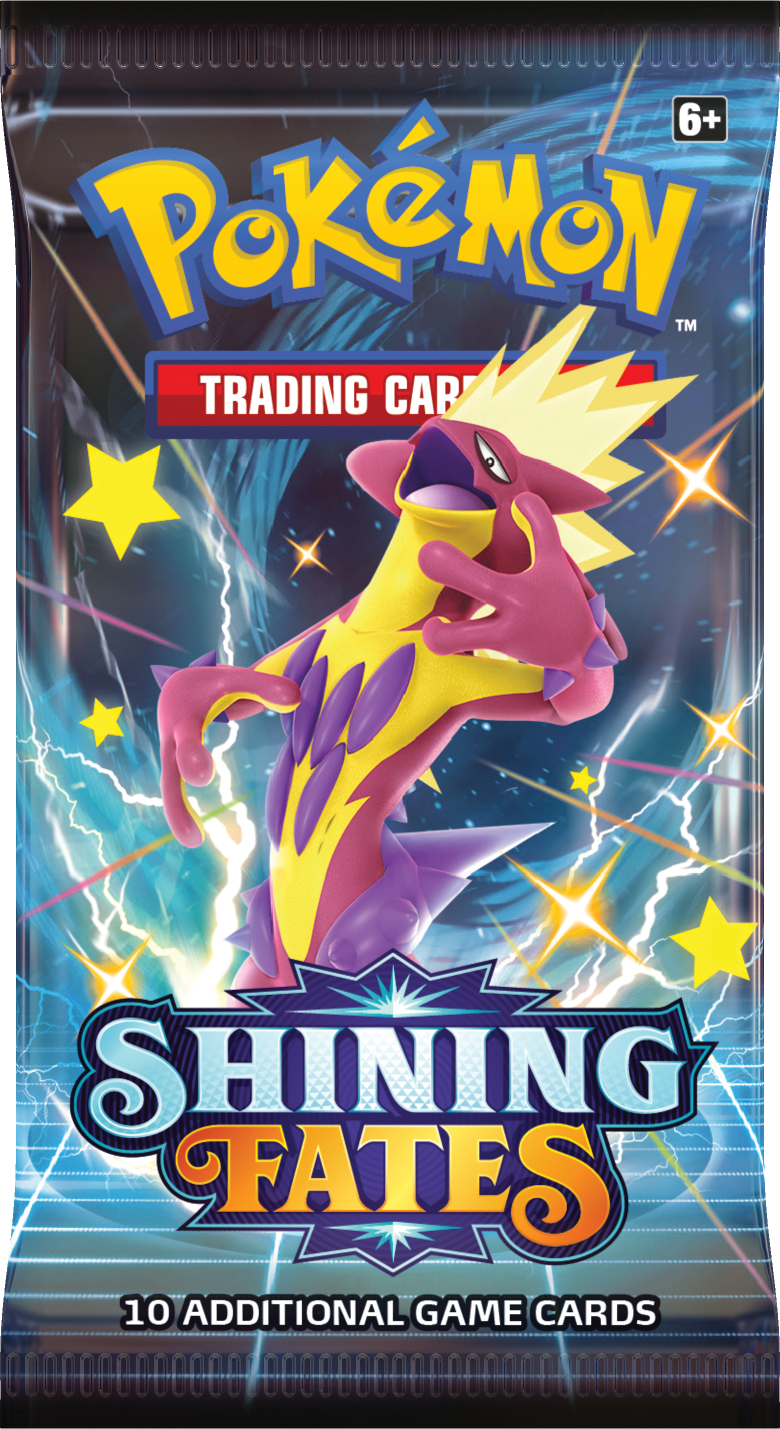 Pokémon TCG: Shining Fates Booster Packs x3