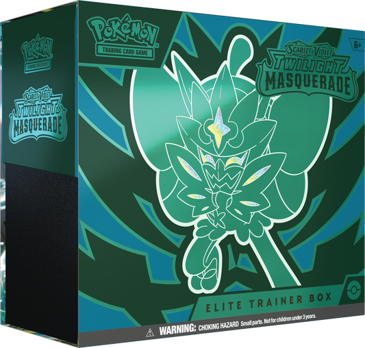 Pokémon TCG: Scarlet & Violet – Twilight Masquerade Elite Trainer Box