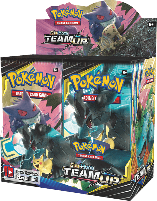 Sun & Moon Team Up Booster Pack – LIVE BOX BREAK (Date TBD) Pre-Sale
